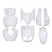 Kit habillage Blanc Stunt Slider 2004> (7 pièces) blanc
