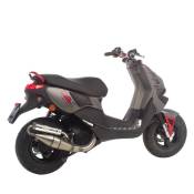 Pot dâÃ©chappement scooter Leovince Hand Made TT pour Peugeot Metal-