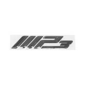 Autocollant logo "MP3" gris foncé - pièce origine Piaggio MP3