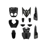 Kit carrosserie 11 pièces noir avec pads noir adaptable Stunt/Slider