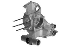 Carter moteur Malossi V-One valve rotative Vespa PX 125-200