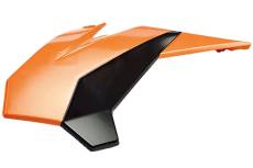 Ouïe de radiateur gauche orange Pit Bike YCF Pilot / Factory SP