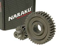 Transmission secondaire Naraku Racing 15/37 +20% GY6 125/150cc 152/157QMI