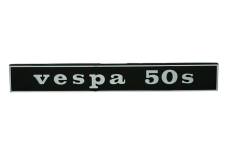 Logo Vespa 50 S Noir/Chromé