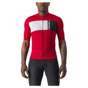 Castelli Prologo 7 Short Sleeve Jersey Rouge XL Homme