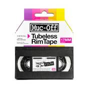 Muc Off Tubeless Rim Tape 10 Meters Noir 25 mm