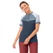 Vaude Ledro Print Short Sleeve T-shirt Bleu 44 Femme