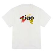 Cinelli Ciao Icons Short Sleeve T-shirt Blanc L Homme