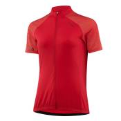 Loeffler Axo Mid Short Sleeve Jersey Rouge 40 Femme