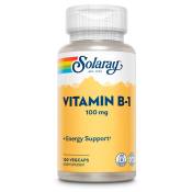 Solaray Vitamin B1 100mgr 100 Units Blanc