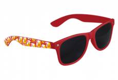 Lunettes s and m shield shades rouge