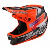Troy Lee Designs D4 Carbon Mips Downhill Helmet Rouge L
