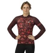 Agu Abstract Flower Essential Long Sleeve Jersey Rouge M Femme