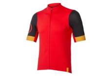Maillot manches courtes endura fs260 grenade rouge