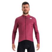 Sportful Checkmate Thermal Long Sleeve Jersey Rose XL Homme