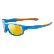 Uvex Sportstyle 507 Junior Sunglasses Orange,Bleu CAT3