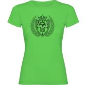 Kruskis Road King Short Sleeve T-shirt Vert XL Femme