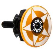 Kcnc Star Headset Cap Kit Ii 1 1/8 Orange,Noir 1 1/8´´