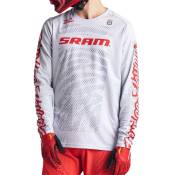 Troy Lee Designs Sprint Long Sleeve Enduro Jersey Blanc XL Homme