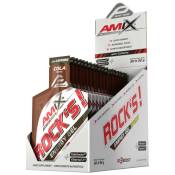 Amix Rock´s With Caffeine 32g 20 Units Cola Energy Gels Box Vert,Blanc