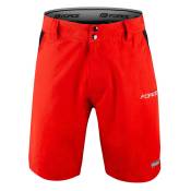 Force Blade Mtb Shorts With Pad Rouge M Homme