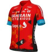Ale Bahrain Victorious Short Sleeve Jersey Rouge 14 Years