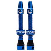 Cushcore Presta Tubeless Valves Bleu 55 mm