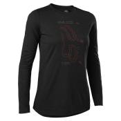 Fox Racing Mtb Ranger Drirelease® Long Sleeve T-shirt Noir XL Femme