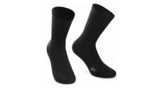 Pack de 2 paires de socquettes assos essence socks black series twin pack 2 paires 36 39