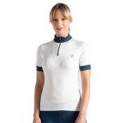 Dare2b Pedal Through It Ii Short Sleeve Jersey Blanc 12 Femme