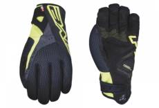 Paire de gants hiver five rc w1 jaune fluo noir