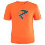 Ziener Naden Youth T-shirt Orange 8-9 Years Garçon