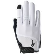 Specialized Body Geometry Dual-gel Long Gloves Blanc M Homme