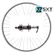 Sxt 388528 Basic Ii Fd Qr Disc 6b 28/29´´ Mtb Rear Wheel Argenté