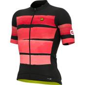 Ale Track Short Sleeve Jersey Rouge S Homme