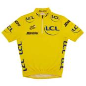 Santini Tour De France Gpm Leader Short Sleeve Jersey Jaune 13 Years