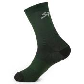 Spiuk Anatomic Half Socks 2 Pairs Vert EU 44-47 Homme
