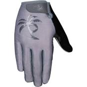 Pedal Palms Greyscale Long Gloves Gris XS Homme