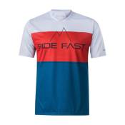 Gist Ride Fast Hills Short Sleeve T-shirt Rouge,Blanc,Bleu 2XL Homme