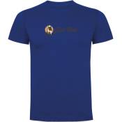 Kruskis Just Ride Vintage Short Sleeve T-shirt Bleu S Homme