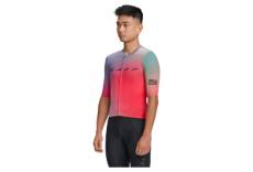 Maillot manches courtes maap blurred out pro homme hex 2 0 red mix