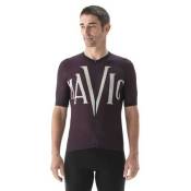 Mavic Heritage Short Sleeve Jersey Violet S Homme