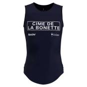 Santini Bonette Tour De France Official General Leader 2024 Sleeveless Base Layer Bleu XS Homme