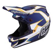 Troy Lee Designs D4 Composite Mips Downhill Helmet Bleu L