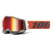 100percent Racecrfat 2 Goggles Rouge Red Mirror/CAT3