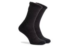 Chaussettes velo rogelli terry unisexe anthracite