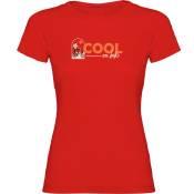 Kruskis Cool On Bike Short Sleeve T-shirt Rouge S Femme