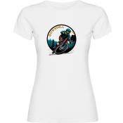 Kruskis Downhill Rider Short Sleeve T-shirt Blanc XL Femme