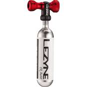 Lezyne Control Drive 25g Inflator With Adapter Argenté