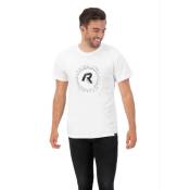 Rogelli Graphic Short Sleeve T-shirt Blanc XL Homme
